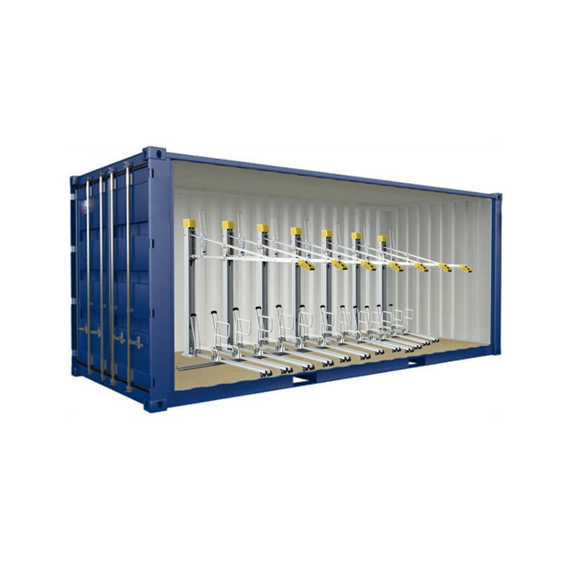 Kép kép xe đạp trong một container vận chuyển biển: một cuộc cách mạng trong trạm đỗ xe đạp